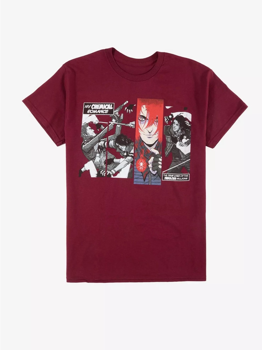 My Chemical Romance Danger Days Comic Panels T-Shirt